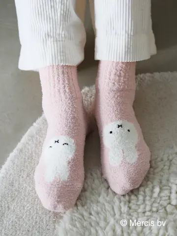 ミッフィーもこもこアメリブショートソックス