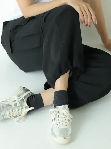 2×2リブショートソックス