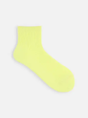 2×2リブショートソックス