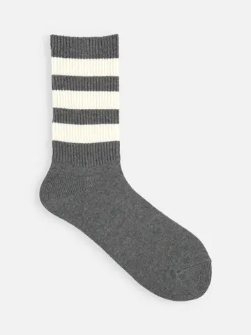 3本ラインリブベタソックス