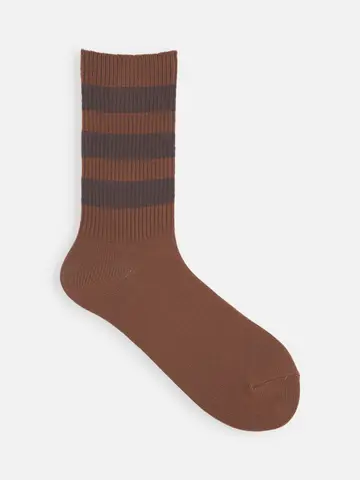 3本ラインリブベタソックス