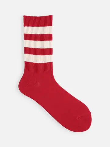 3本ラインリブベタソックス