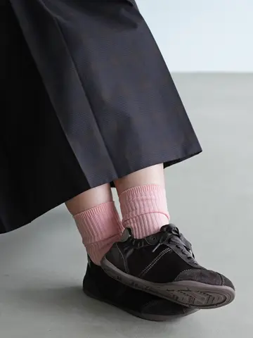 【PURE WOOL】2×2リブソックス