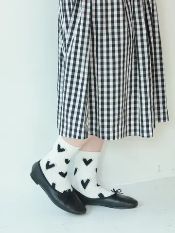 クロシェハートソックス