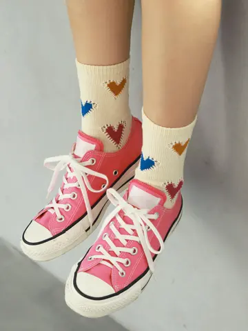 クロシェハートソックス