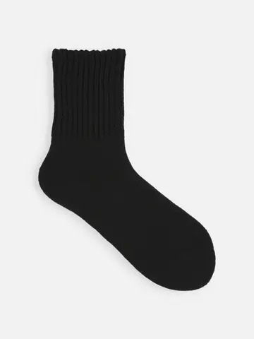 超ゴムゆるオーガニックコットンアメリブパイルソックス