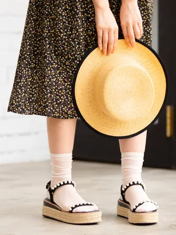 透けホログラムソックス