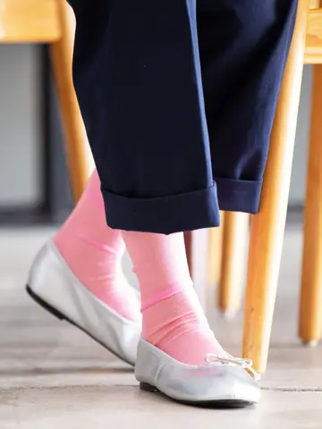 透けホログラムソックス