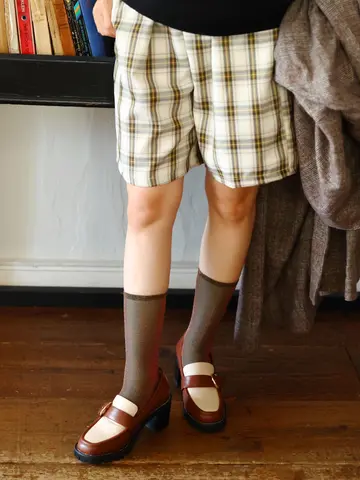透けホログラムソックス