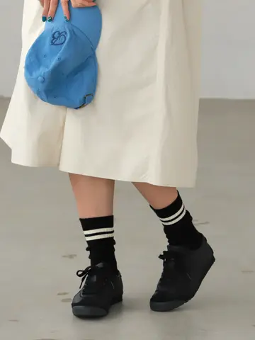 カジュアル2本ラインソックス