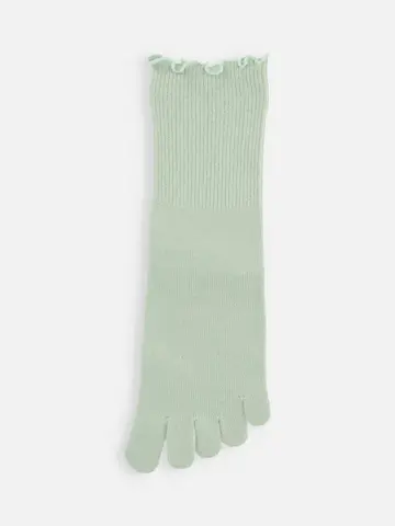 【ゴムくちソフト】足首メロウゴムなし五本指ソックス