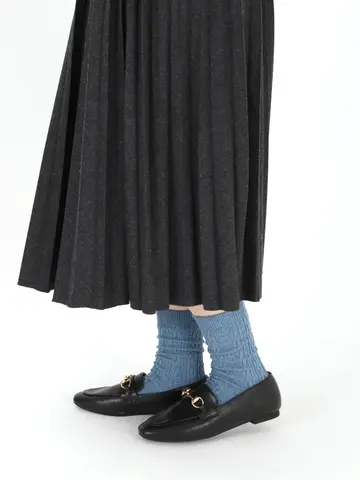 紡毛ケーブルソックス