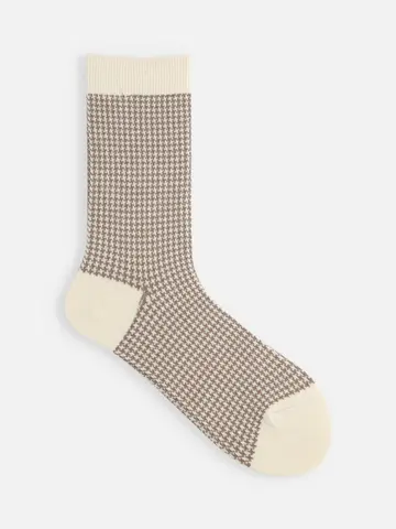 千鳥柄ソックス