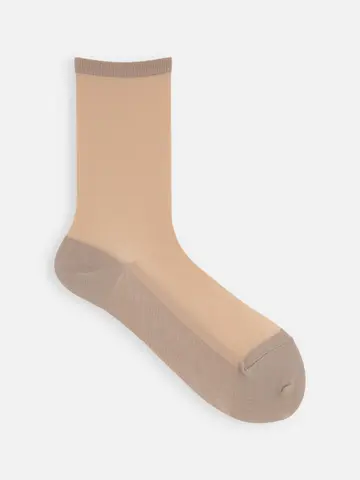 カバー風フロントナイロンソックス