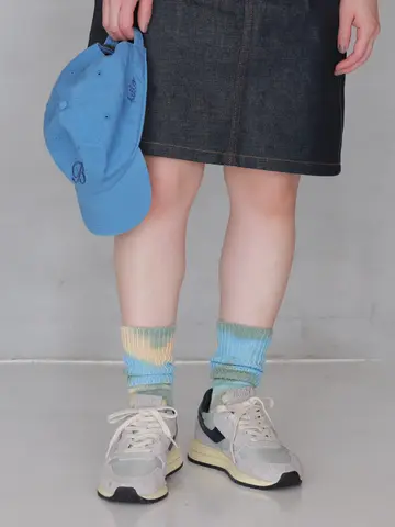 さらさらタイダイリブソックス