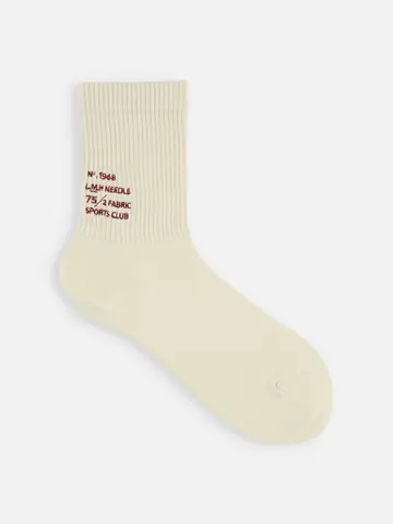 ドライアメリブロゴ刺繍ソックス