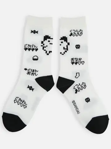 たまごっちビッグドット総柄ソックス