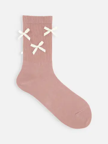 アメリブMANYリボンソックス