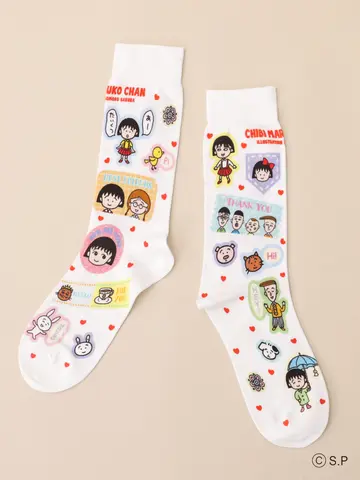 ちびまる子ちゃん 靴下 福助 フクスケ ソックス - メルカリ