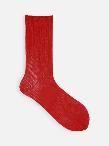 ざっくりキレイめシルケット針抜きソックス