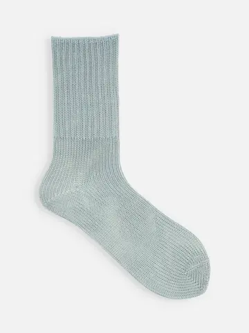 ざっくりキレイめシルケット針抜きソックス