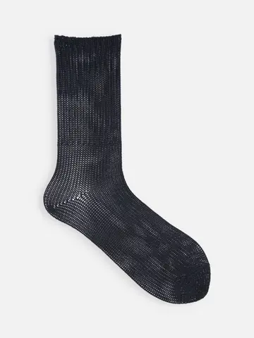 ざっくりキレイめシルケット針抜きソックス