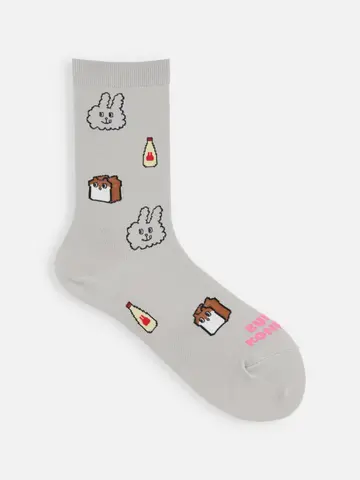 BUNNI KONBINY　総柄ソックス