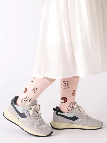 BUNNI KONBINY 総柄ソックス