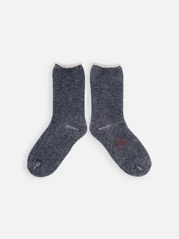 オーガニックコットンスウェットパイルルームソックス