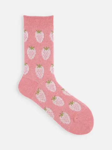 ふわふわイチゴJQソックス