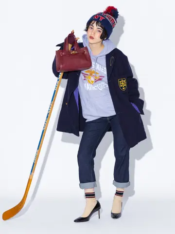 ふわふわクリケットセーター風ソックス