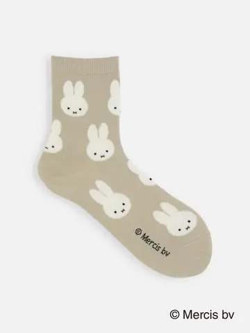 ミッフィーモール総柄ソックス