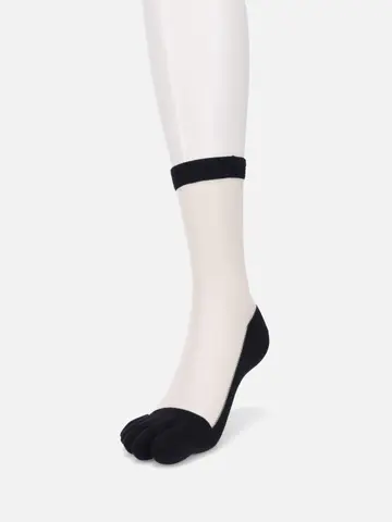 五本指シースルーソックス