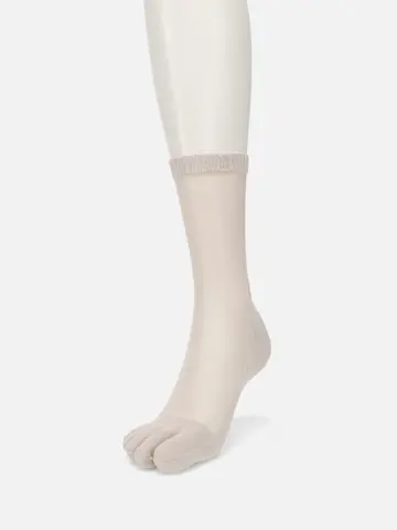 五本指シースルーソックス