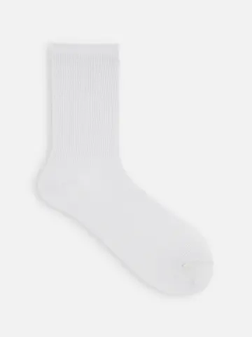 ラメ1×1リブソックス