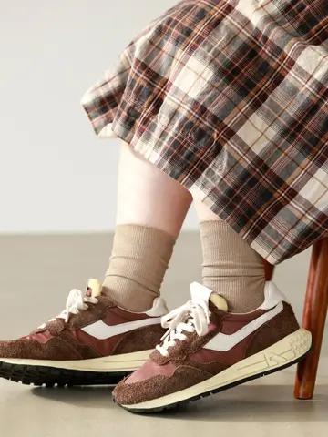 ラメ1×1リブソックス