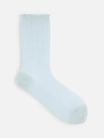 ピコレース柄メッシュソックス