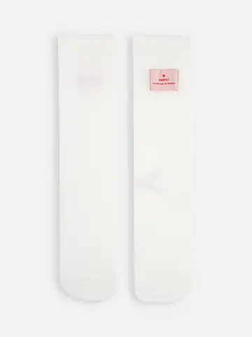 Merciタグ付ストライプソックス