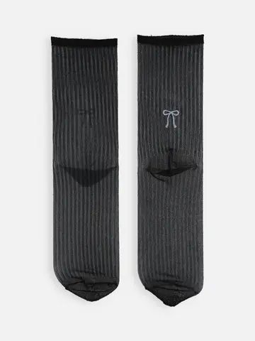 チュールりぼん刺繍ソックス