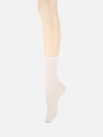 フィッシュネット風オールメッシュソックス