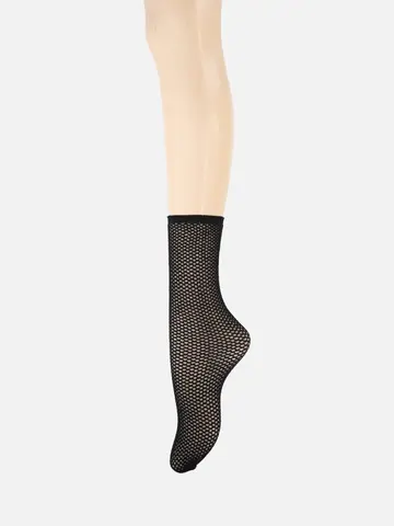 フィッシュネット風オールメッシュソックス