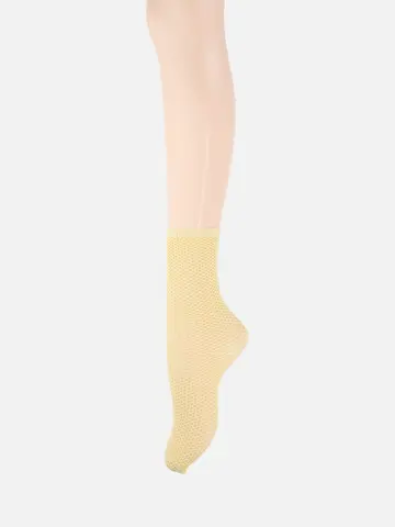 フィッシュネット風オールメッシュソックス