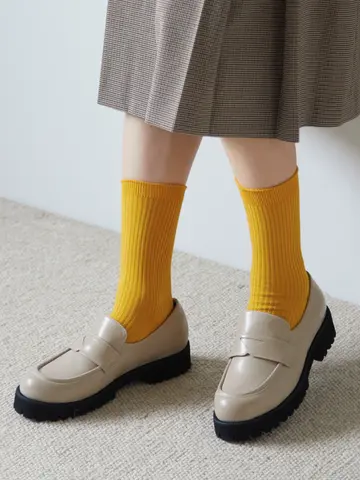 【定番】2×2リブソックス