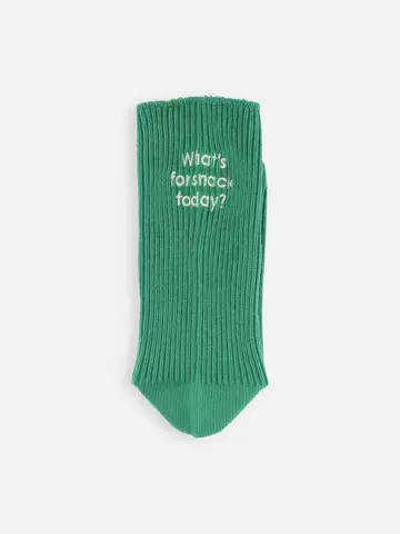 メッセージ刺繍ソックス