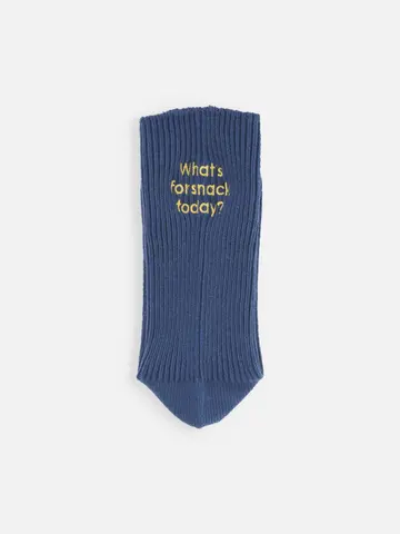 メッセージ刺繍ソックス