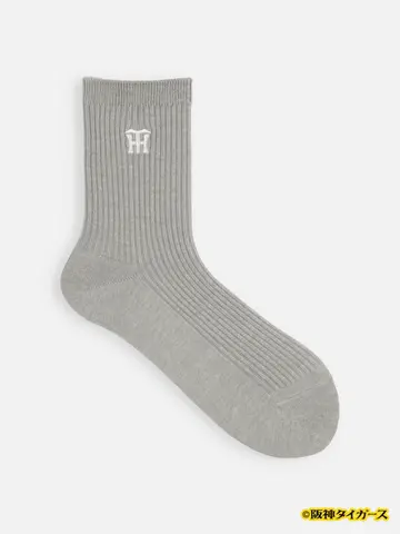 【Tigers】トラロゴ刺繍ソックス