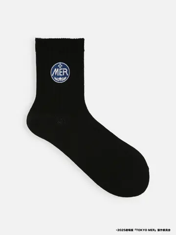 TOKYO MER コラボ刺繍ソックス 22.5〜24.5cm