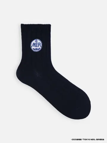 TOKYO MER コラボ刺繍ソックス 22.5〜24.5cm