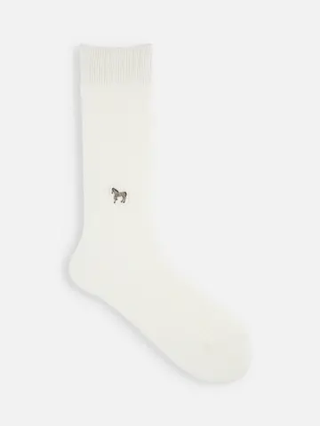 馬刺繍2×2リブスリーク