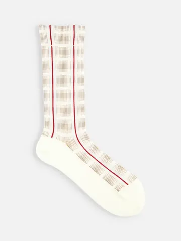 薄手チェックスリーク